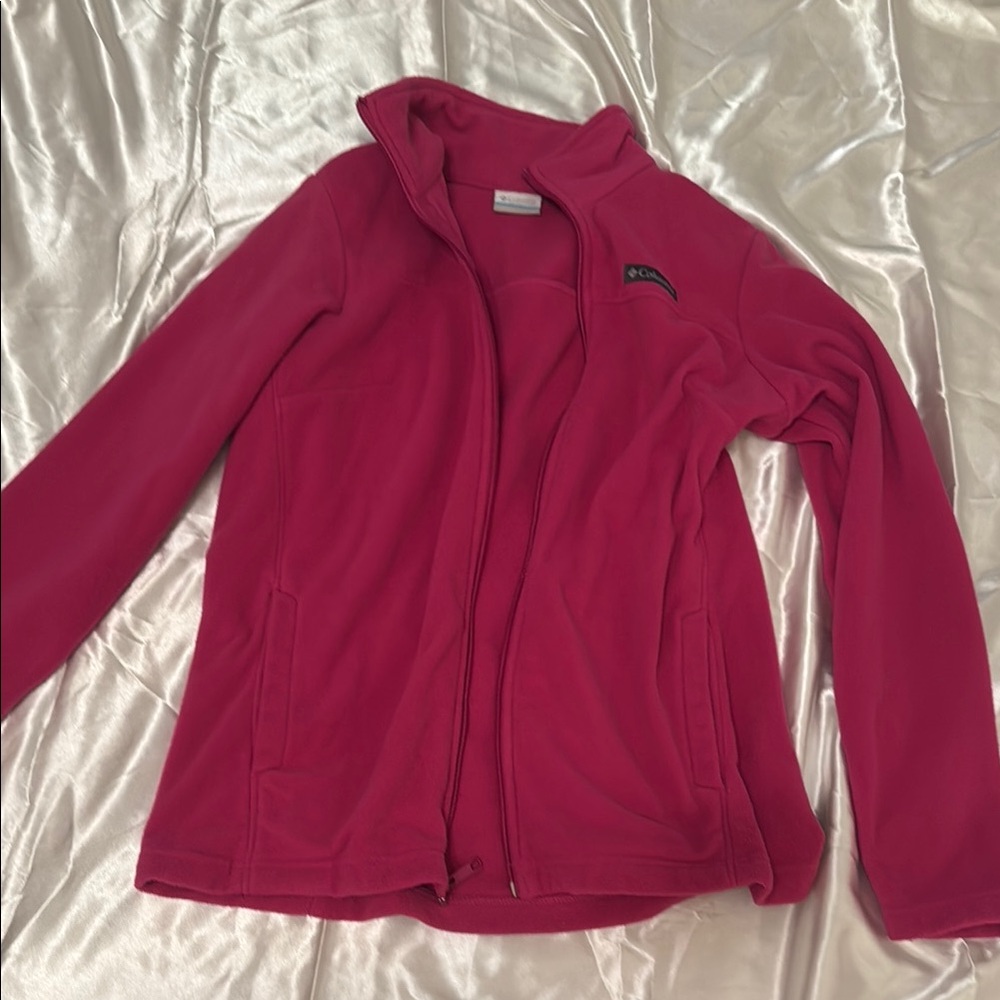 Women's Columbia Pink Fleece Jacket